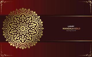 Luxury ornamental mandala background with arabic islamic east pattern style vector