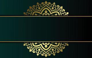 Luxury ornamental mandala background with arabic islamic east pattern style vector