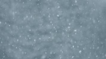 Heavy Snow Background Falling video