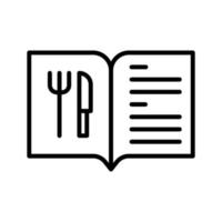 Menu Line Icon vector