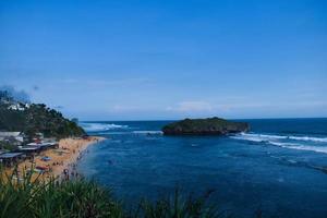 turismo gunung kidul, playa sadranan foto