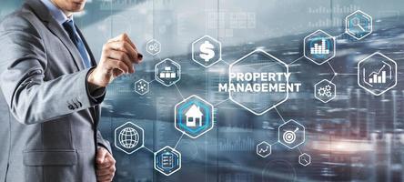 Property management. Maintenance and oversight of real estate and physical property photo