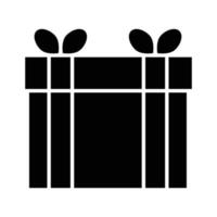 Gift Glyph Icon vector