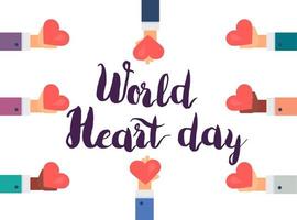 World Heart Day vector