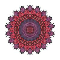 Mandala Line Template vector