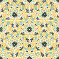 Mandala Seamless Pattern vector