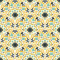 Mandala Seamless Pattern vector