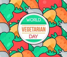 World Vegetarian Day vector