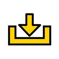 icon design for yellow website templates. download icon design. vector