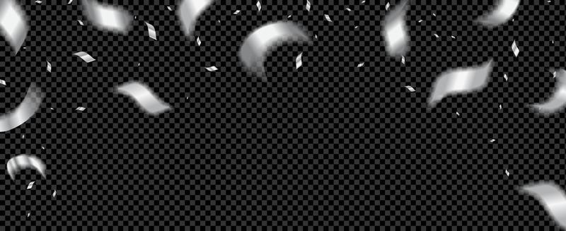 Silver Confetti Vector Art, Icons, and Graphics for Free Download