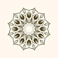 creative mandala art vector