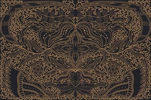 traditional batik for pattern fabric and paper vector
