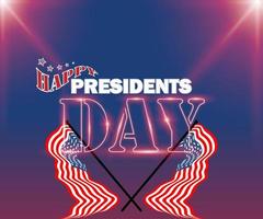 united states holiday happy presidents day good for Banner, Poster, Greeting Card, Vector Illustration