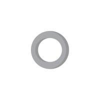 Grey gender symbol of asexual. vector
