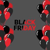 Illustration vector black Friday