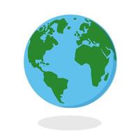 world icon globe vector illustration