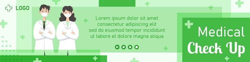 Medical Healthcare Flat Design Illustration Post Editable of Square Background Suitable for Social media, Banner, Brochure, Cover, Feed, Card, Greetings and Web Internet Ads Template