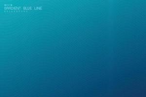 Abstract gradient blue wavy design of minimal artwork background with dot pattern tech. illustration vector eps10