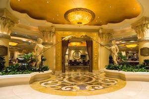 Las Vegas, Nevada, USA, 2021 - Architectural details in a luxurious hotel