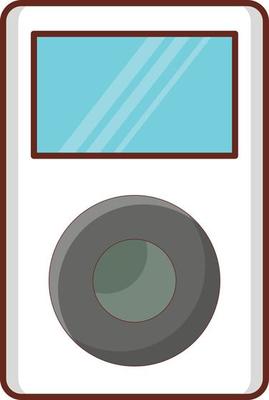 ipod gadget colour Line icons