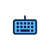 keyboard icon design vector symbol input, hardware, technology, device for multimedia