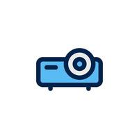 projector icon design vector symbol video projector, electronics, hardware, show for multimedia