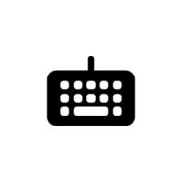 keyboard icon design vector symbol input, hardware, technology, device for multimedia