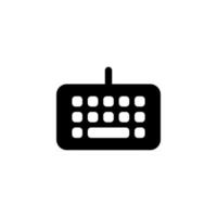 keyboard icon design vector symbol input, hardware, technology, device for multimedia