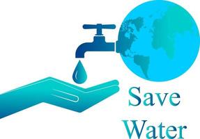 Hand drawn world water day concept vector