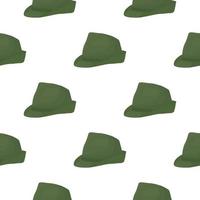 Illustration on theme colored pattern hats fedora vector