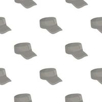 Illustration on theme colored pattern hats visor vector