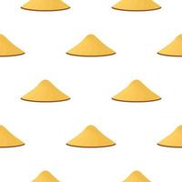 Illustration on theme pattern asian conical hats vector