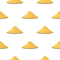 Illustration on theme pattern asian conical hats vector