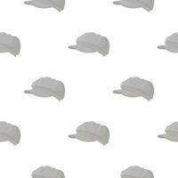 Illustration on theme colored pattern hats visor vector