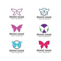 Beauty Butterfly Vector icon design