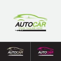 Auto car logo symbol icon vector design template