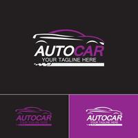 Auto car logo symbol icon vector design template