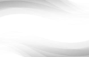 stylish gray banner in wavy shape style design vector