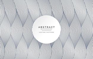 abstract background with shapes wavy lines vector