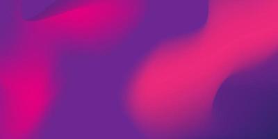 Banner borroso degradado rosa, azul, morado, violeta. fondo romántico vacío. textura abstracta. vector