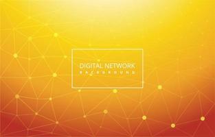 Advanced Digital Network Connection Internet Computer Technology Background vector
