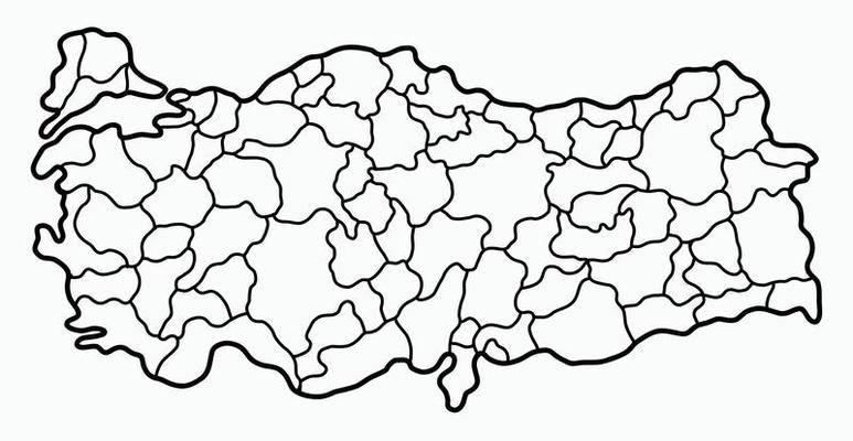 Turkey Map Vector Art, Icons, and Graphics for Free Download