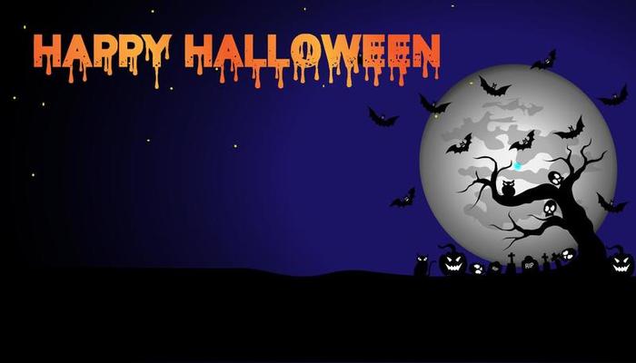 Happy halloween background