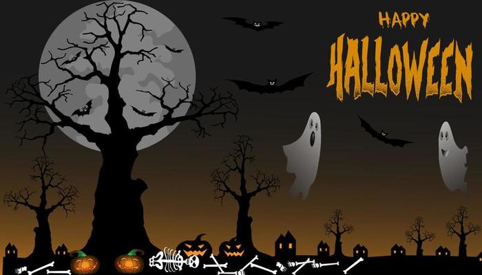 Happy halloween background