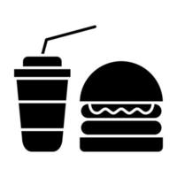 Meal Glyph Icon vector