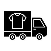 Laundry Service Glyph Icon vector