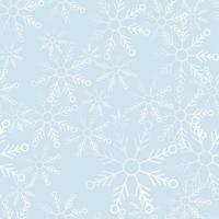 Snowflake pattern design background vector