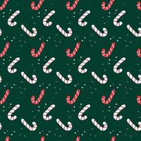 Seamless pattern background with christmas design vector