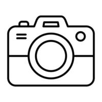 Camera Line Icon vector