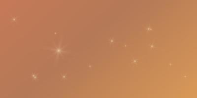 Gradient colorful bright background with stars flare glare lights. Vector illustration horizontal format